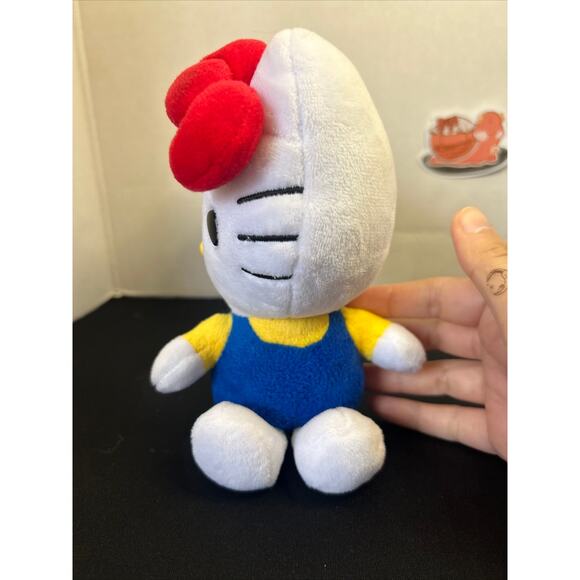 2014 Sanrio Hello Kitty X Line Kitty Cat Plush Stuffed Animal - Picture 8 of 12